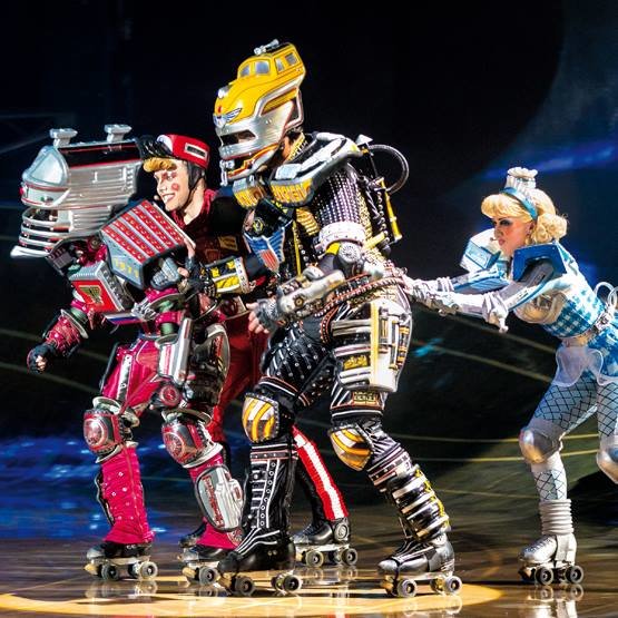 Party Rennen in den Mai Starlight Express in Bochum